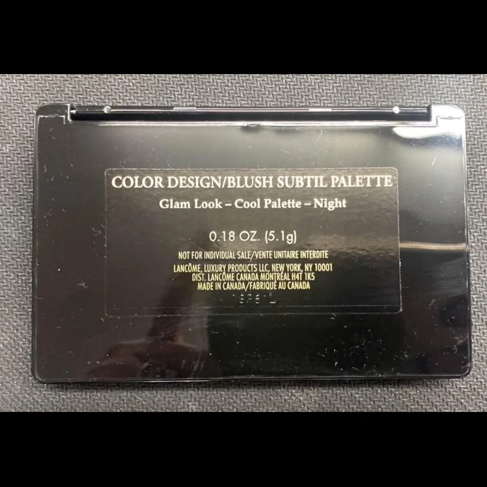 Lancôme Blush Subtil Glam Look Cool Night Palette – NEW